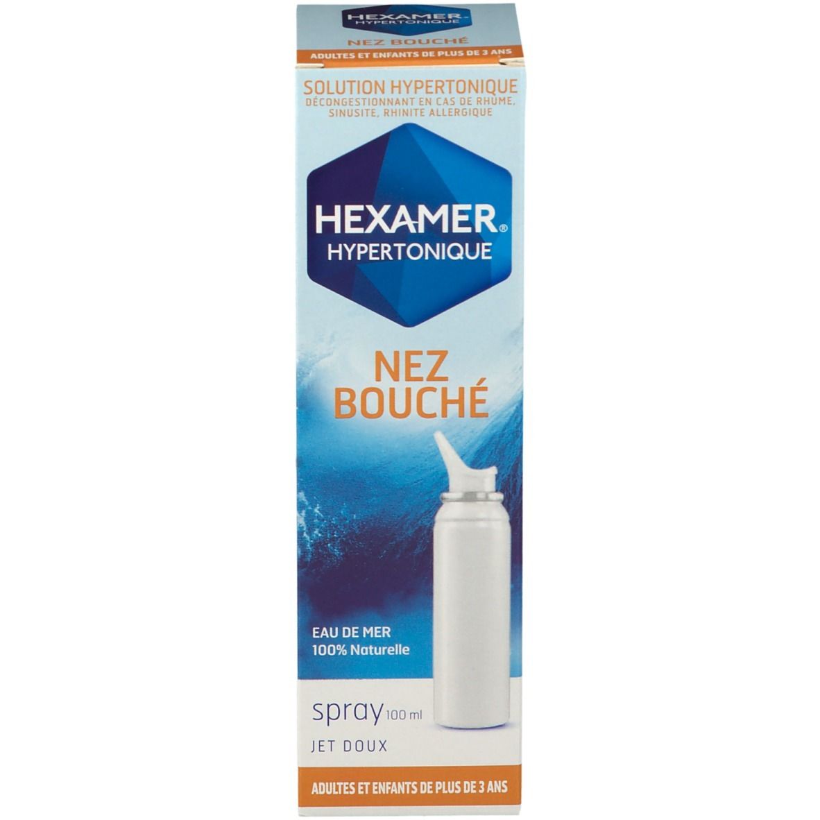 Hexamer® Hypertonique Nez Bouché Solution Nasale Spray