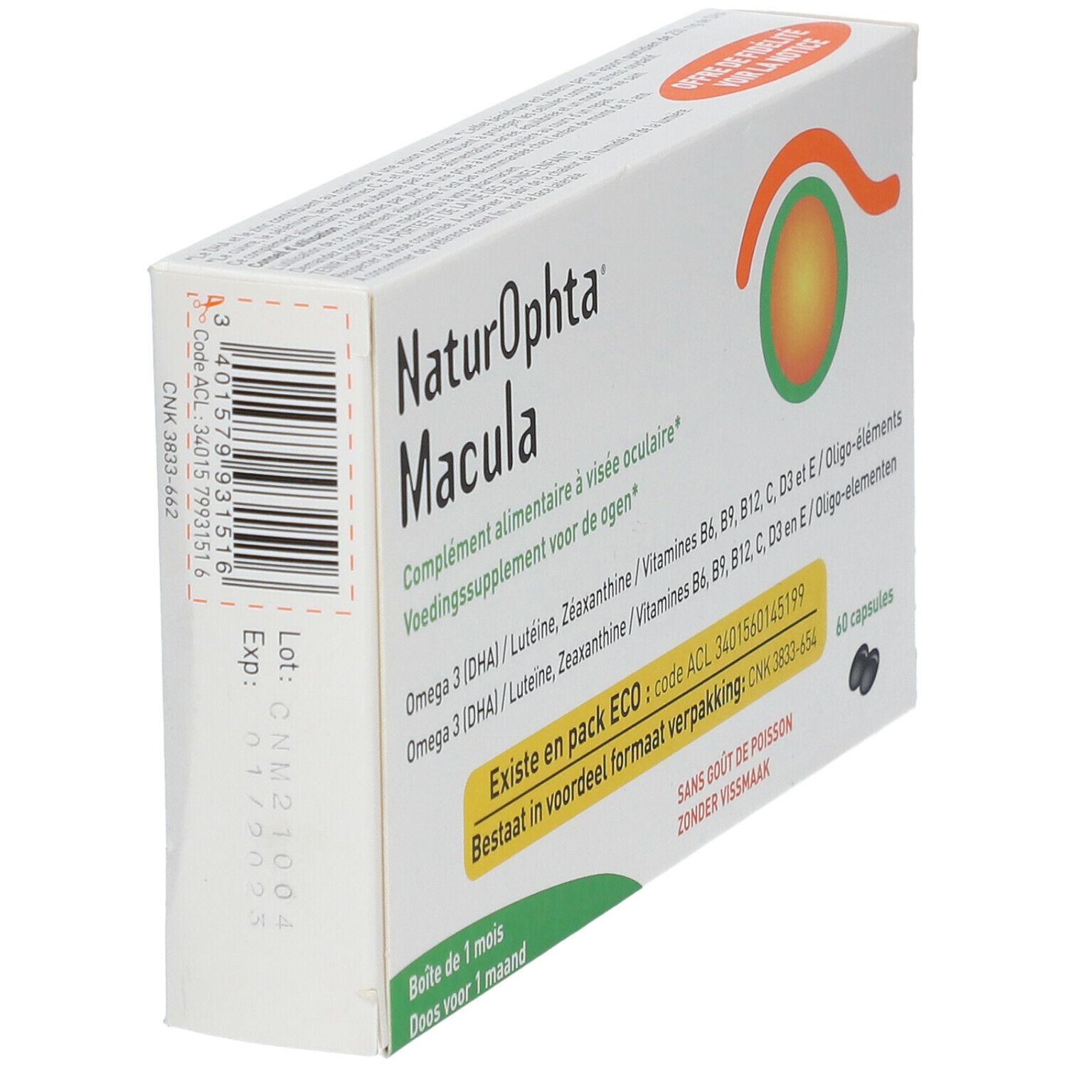 Horus Pharma NaturOphta macula