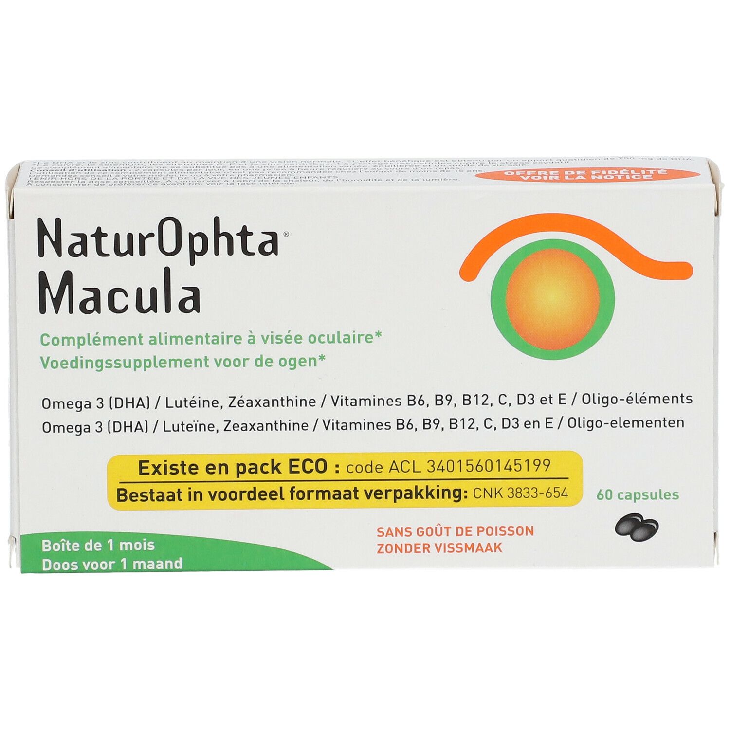 Horus Pharma NaturOphta macula