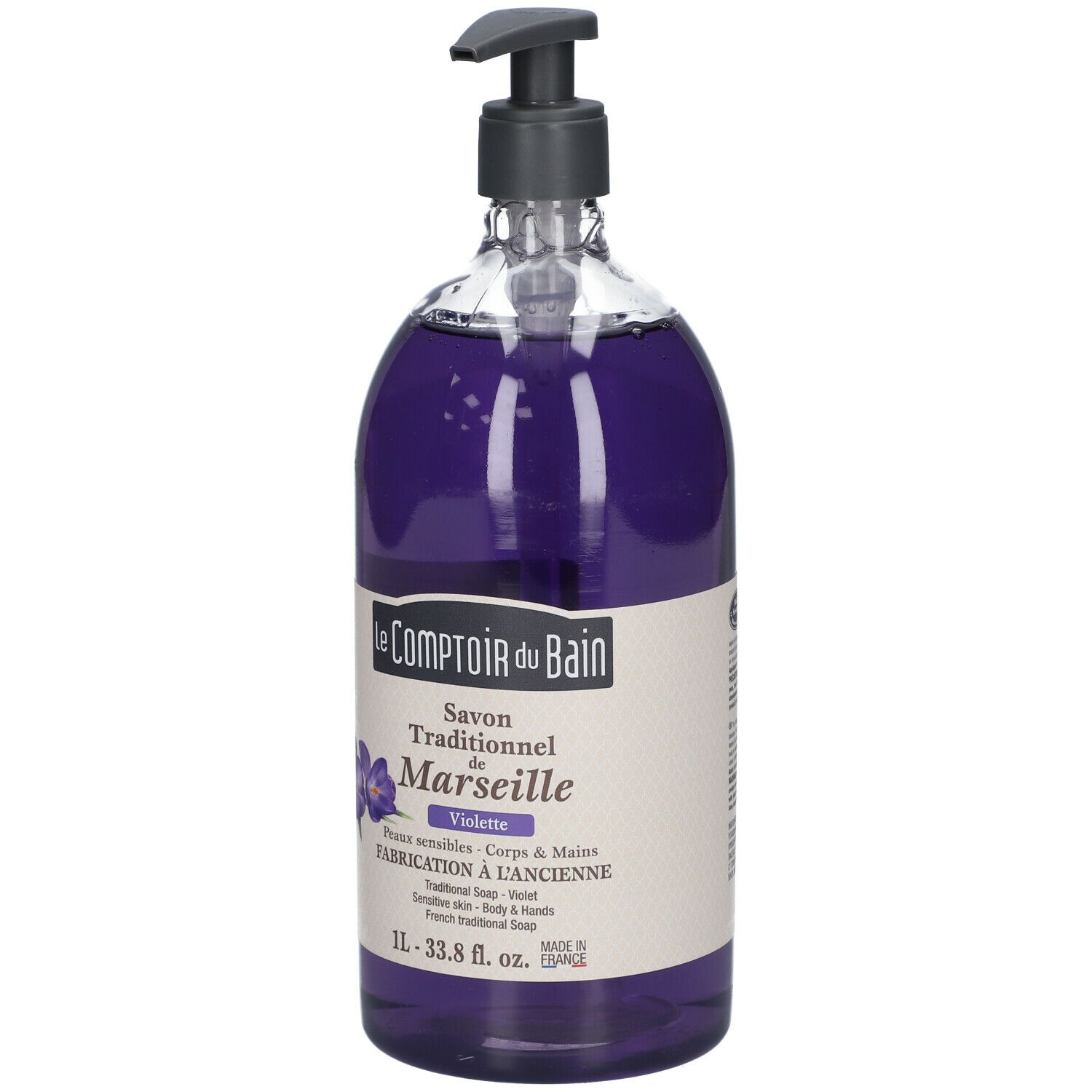 Le Comptoir du Bain savon de Marseille violette