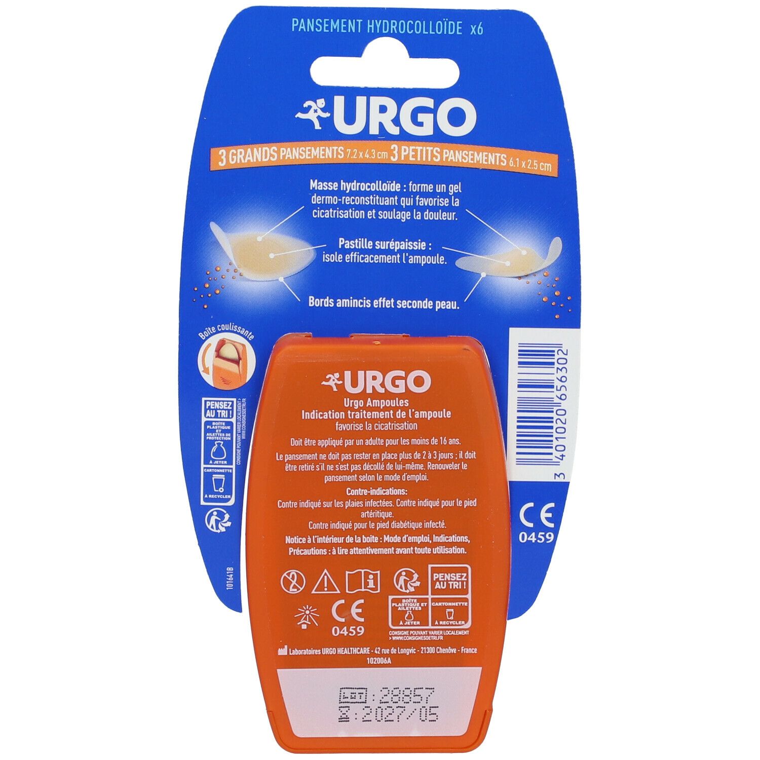 URGO Ampoules Traitement - Assortiment de pansements surépais