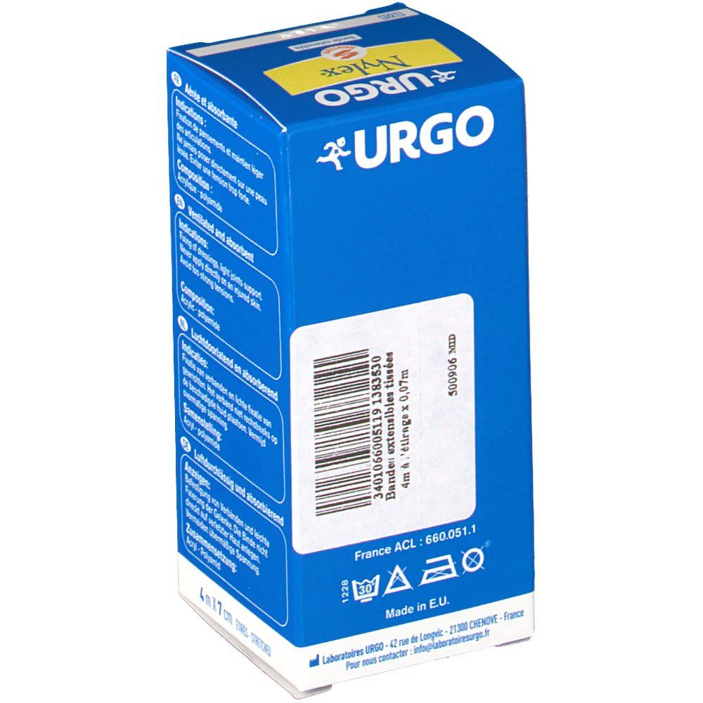 Urgo Nylex bande extensible 4 m x 7 cm