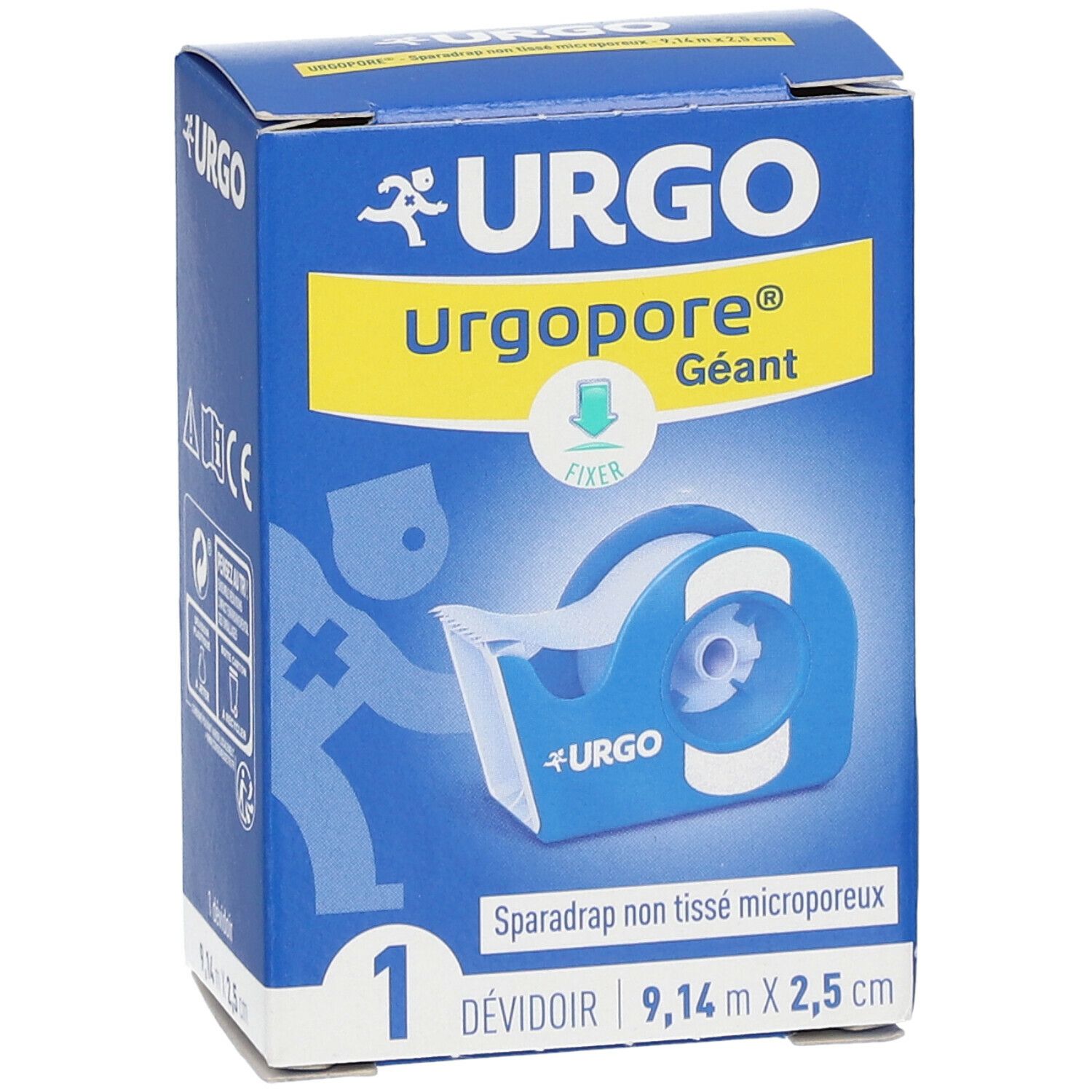 URGO Urgopore® Géant Sparadrap NT microporeux 9,14 m x 2,5 cm