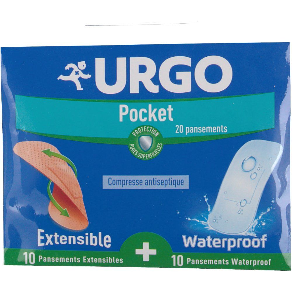 URGO Pocket Pansements antiseptiques