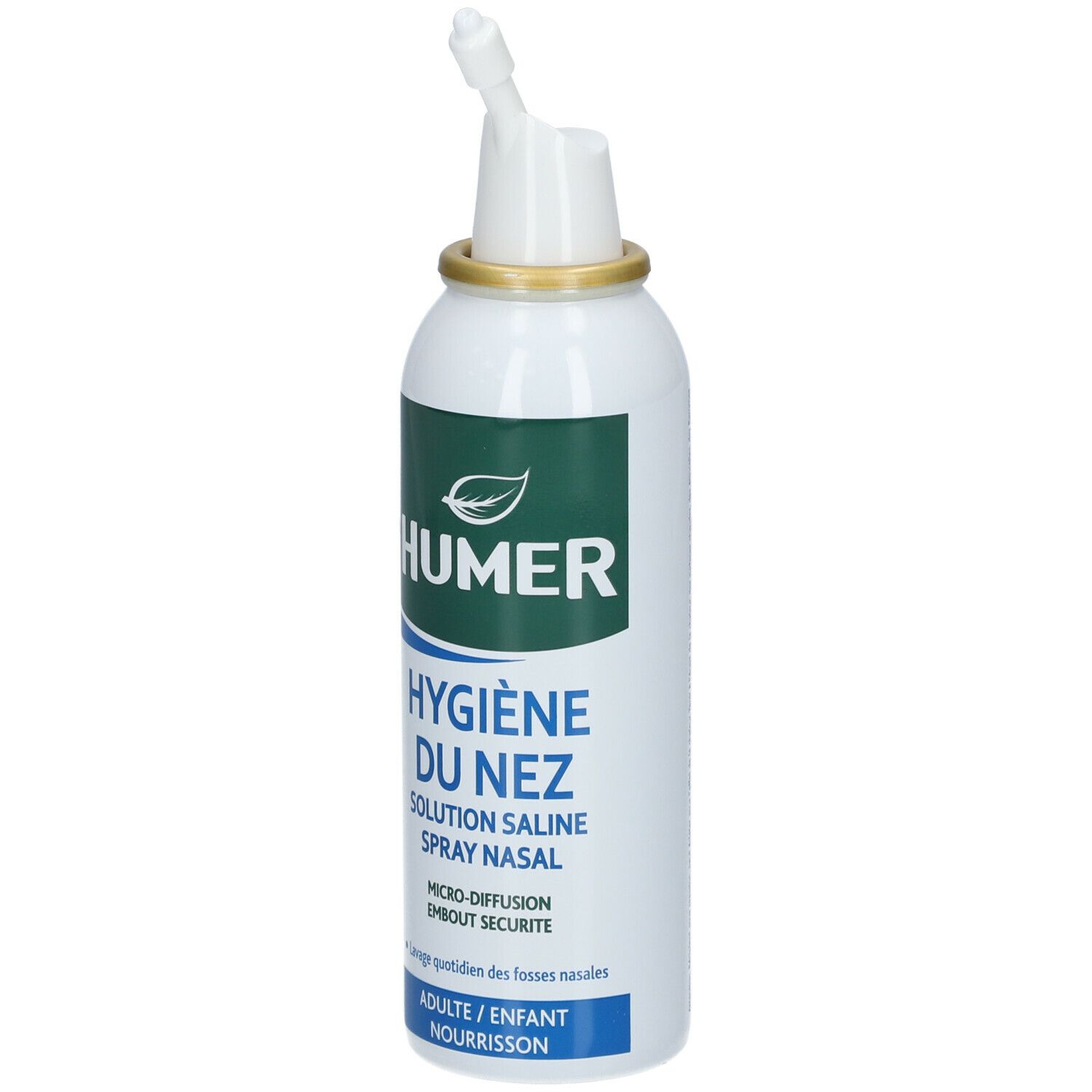 HUMER Hygiène du nez isotonique Adulte et Enfant
