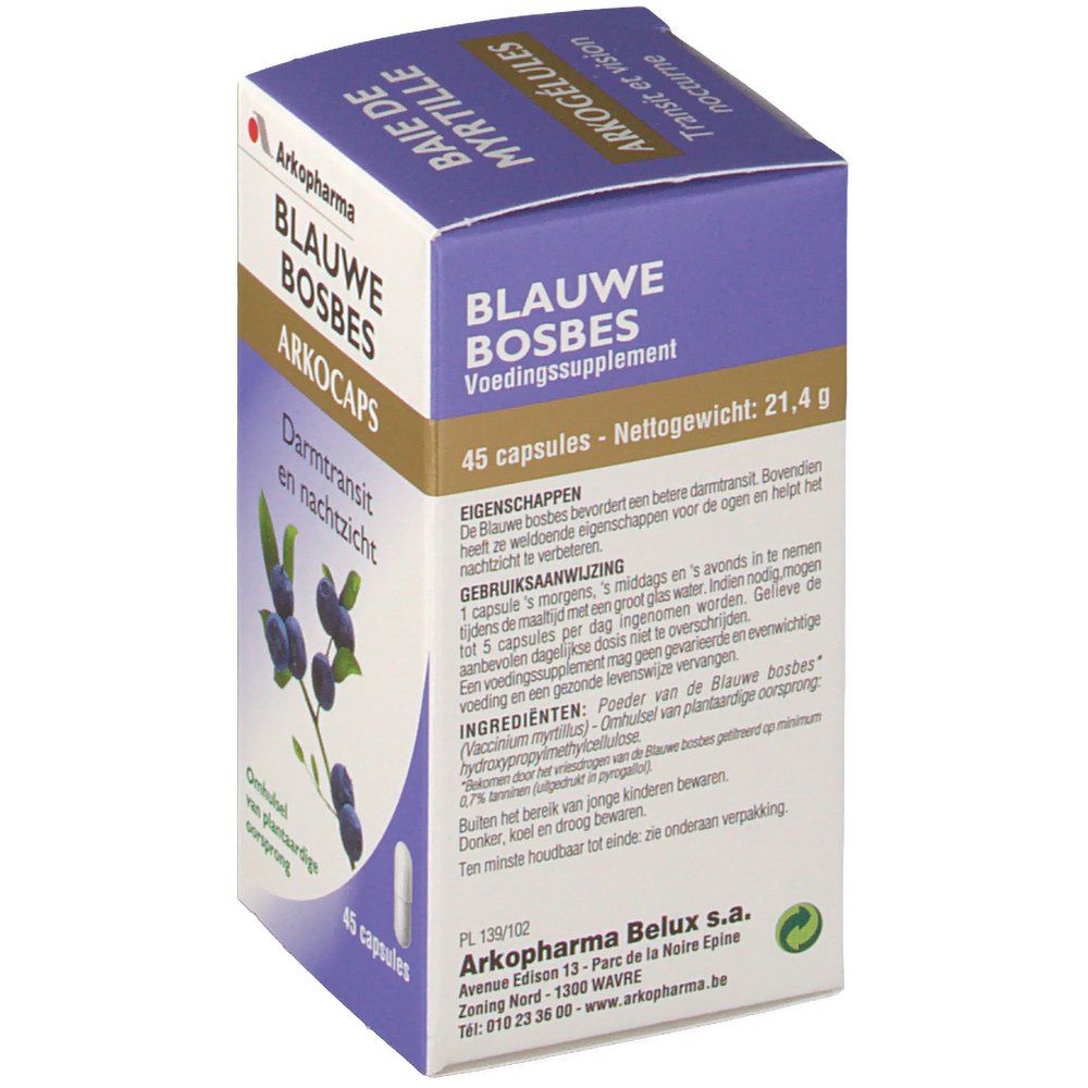 Arkopharma Arkogélules Baie de Myrtille
