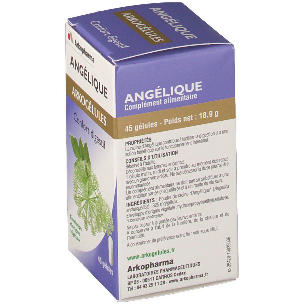 Arkopharma Arkogélules Angélique