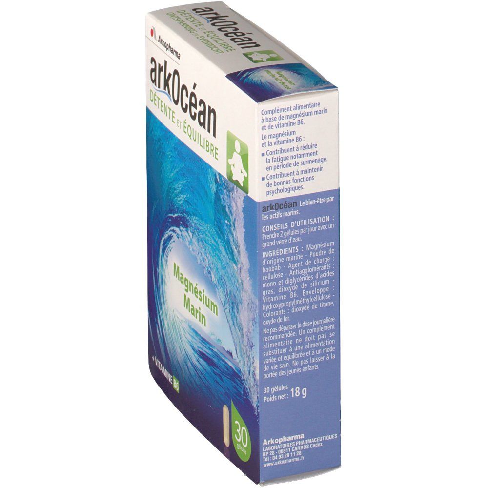 Arkopharma Arkocean magnésium marin + vitamine B6