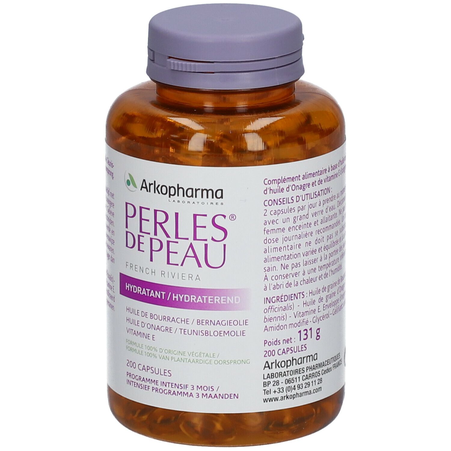 Arkopharma Perles® de peau Hydratant