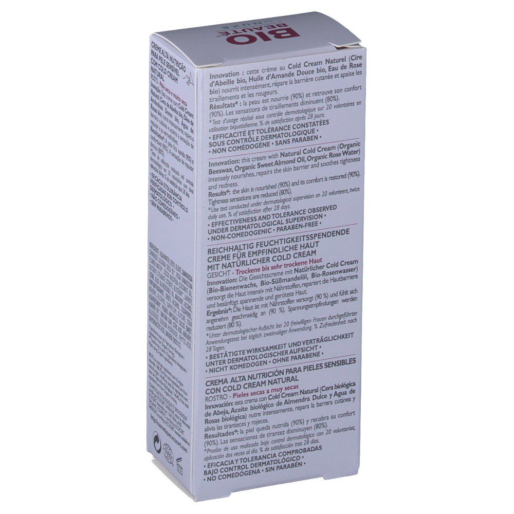 Nuxe Bio-Beauté® crème visage haute nutrition