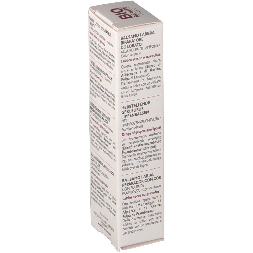 Nuxe Bio-Beauté® baume lèvres beurre framboise