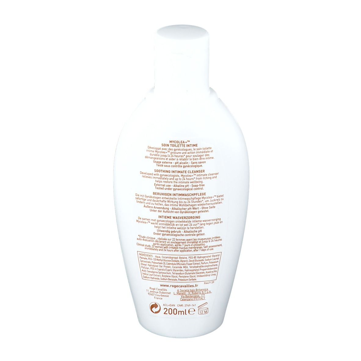 Rogé Cavaillès Mycolea+ Soin Toilette Intime