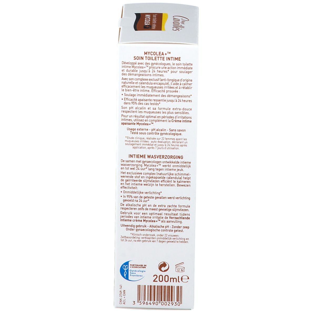 Rogé Cavaillès Mycolea+ Soin Toilette Intime