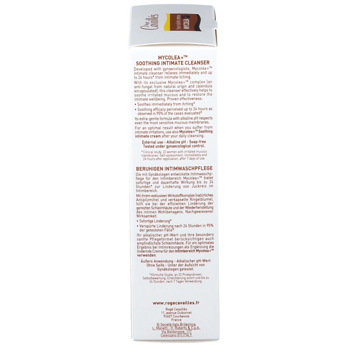 Rogé Cavaillès Mycolea+ Soin Toilette Intime