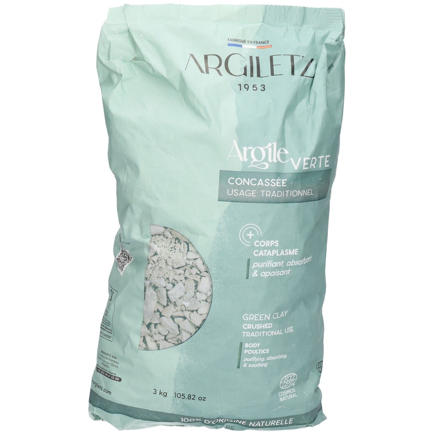 Argiletz Argile verte concassée