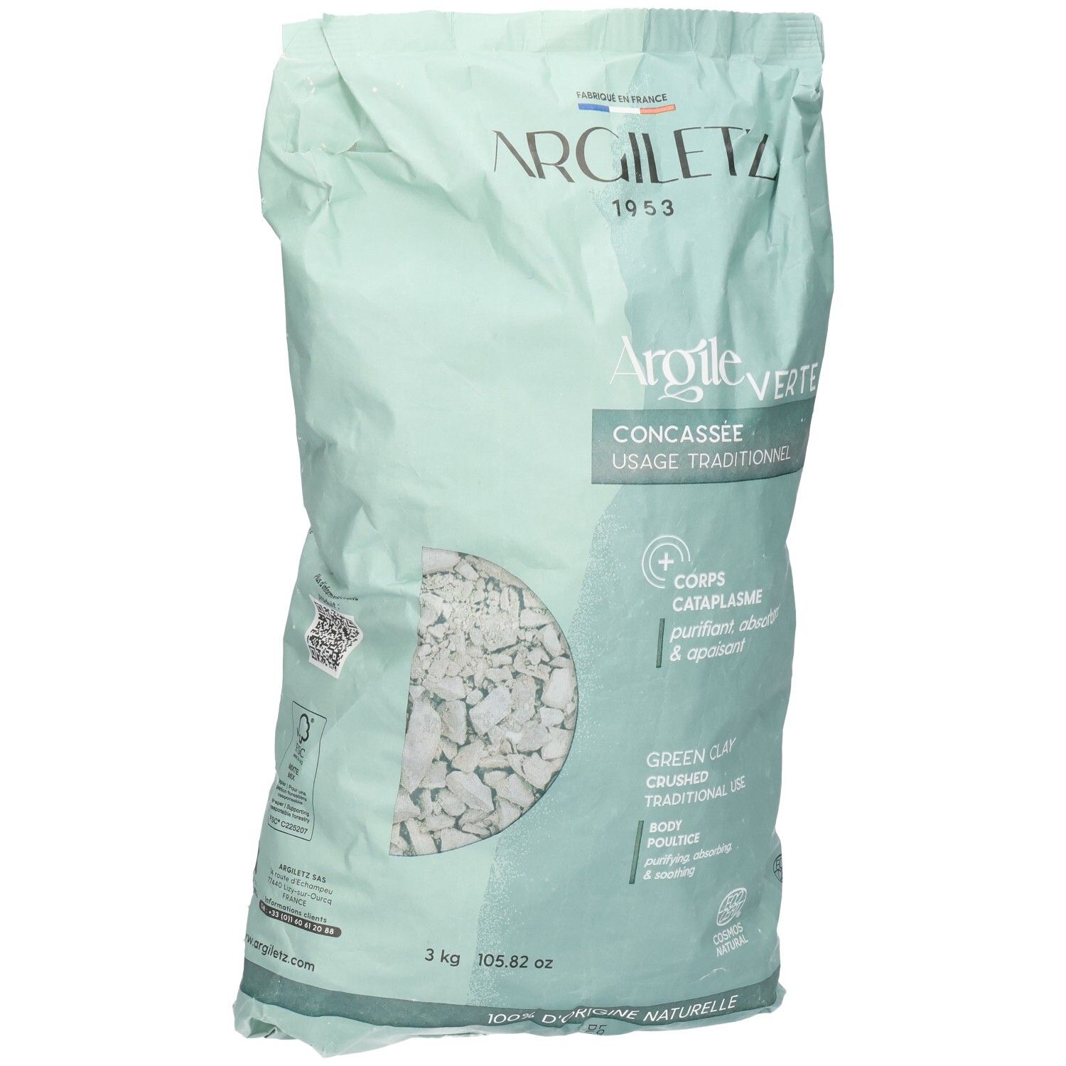 Argiletz Argile verte concassée