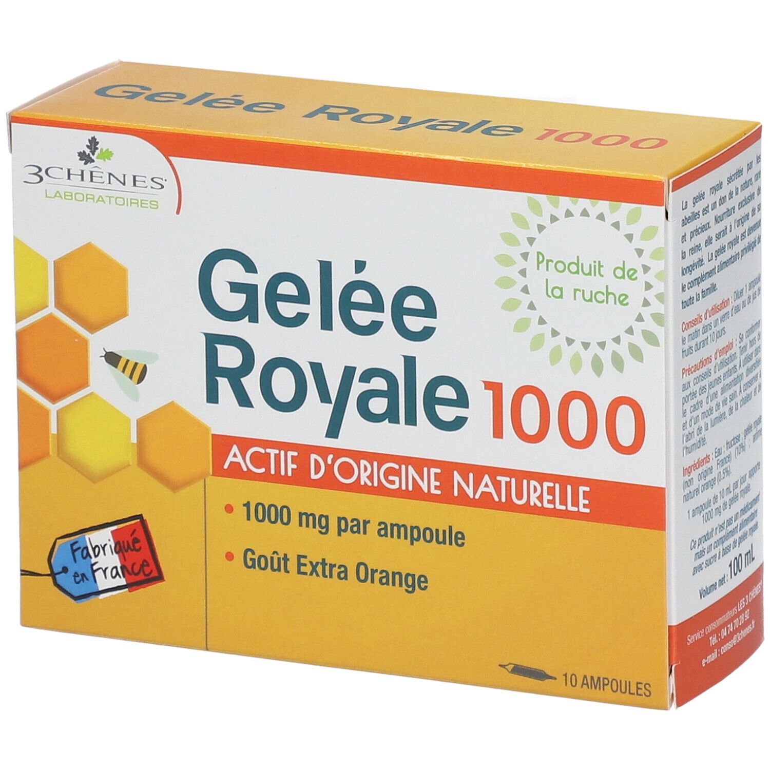 Les 3 Chênes gelée royale 1000