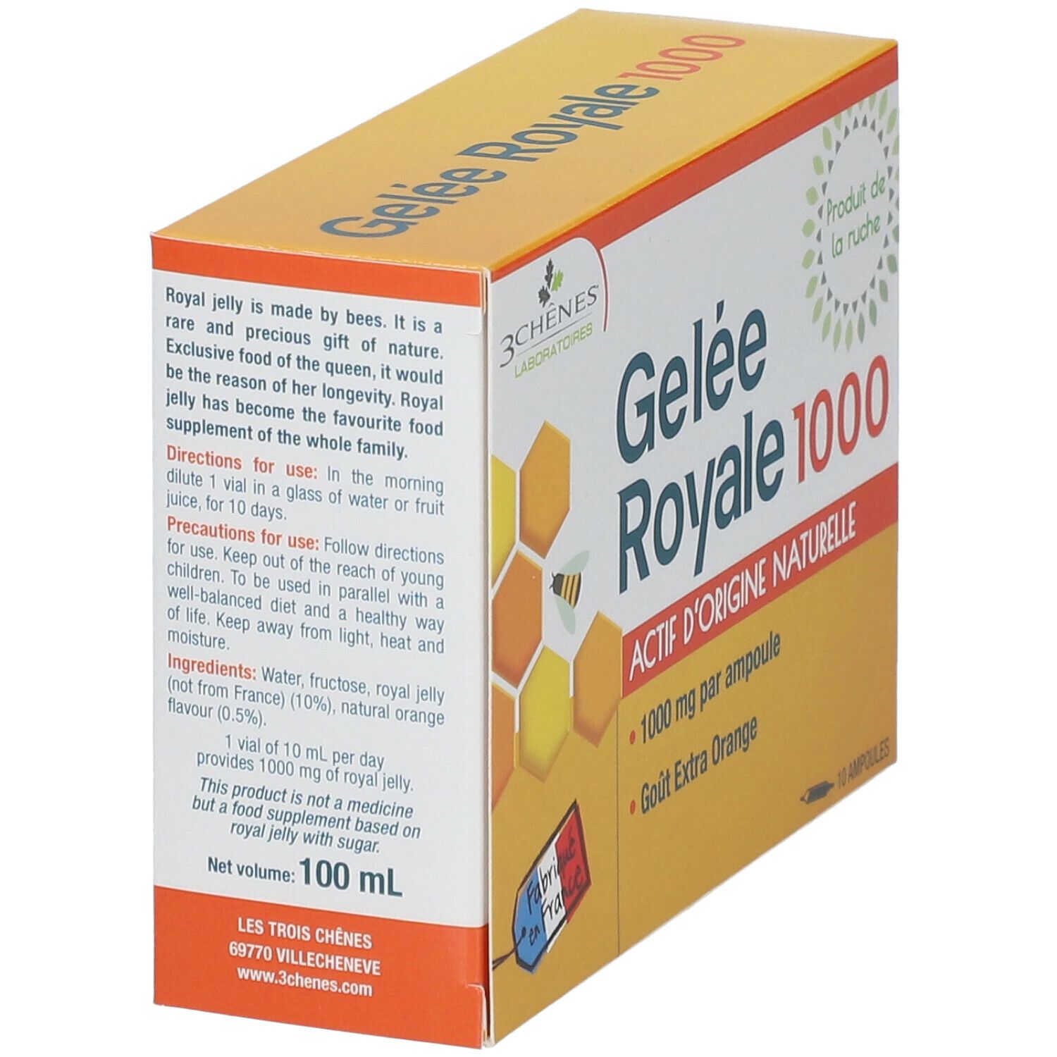 Les 3 Chênes gelée royale 1000