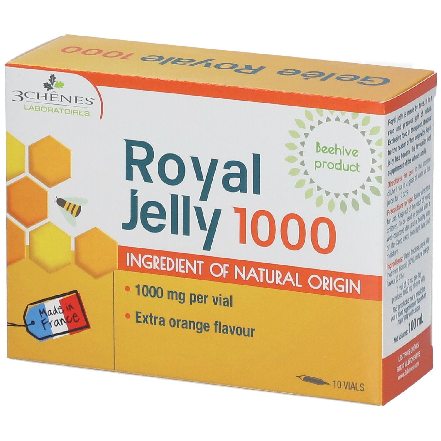 Les 3 Chênes gelée royale 1000