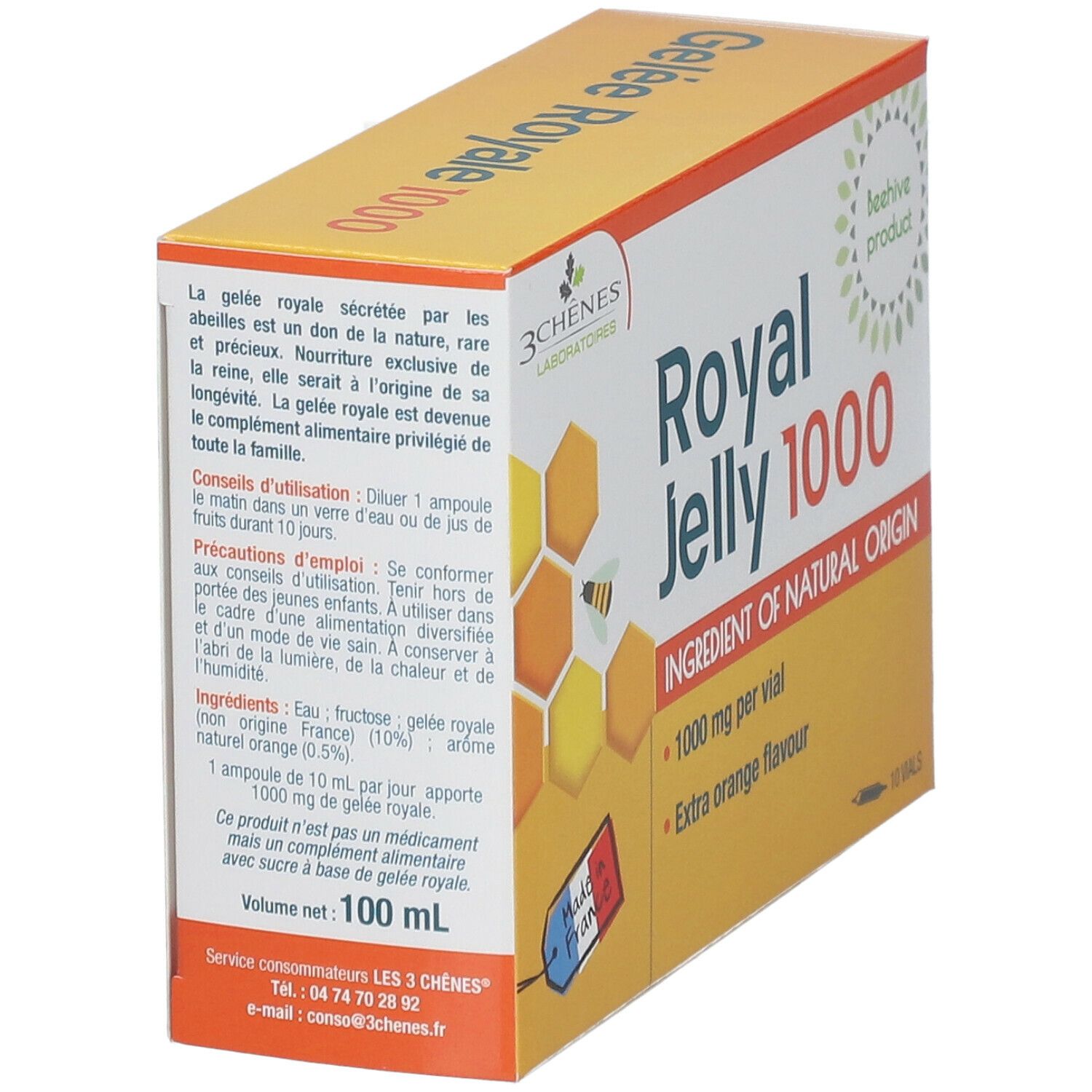 Les 3 Chênes gelée royale 1000
