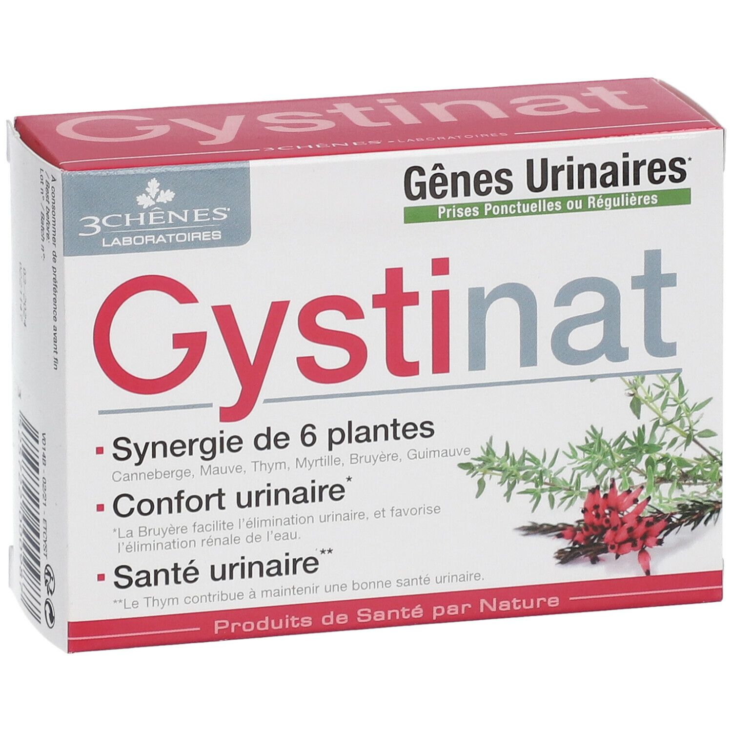 Les 3 Chênes® Cystinat® confort urinaire