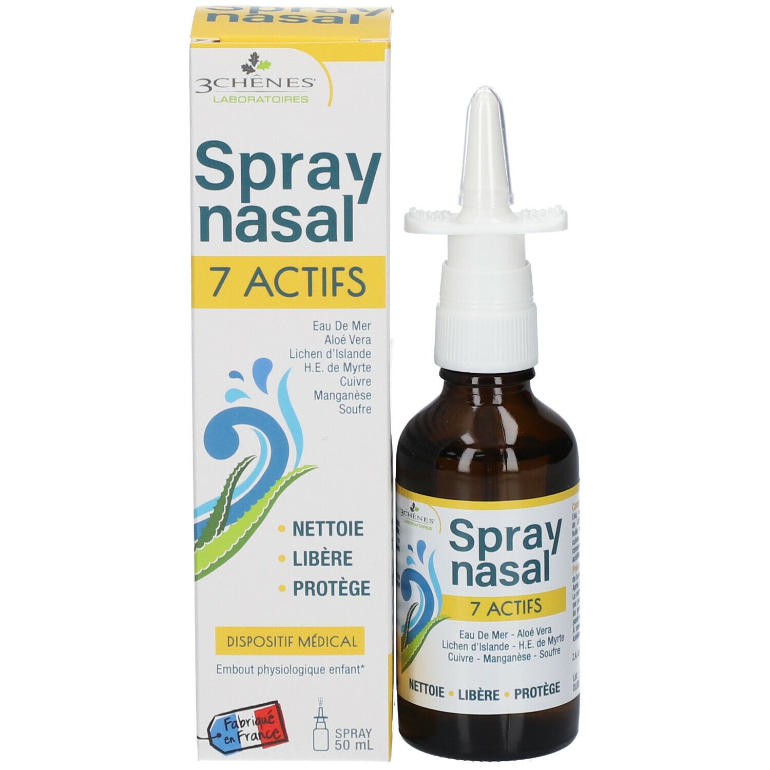 Les 3 Chênes® spray nasal 7 actifs