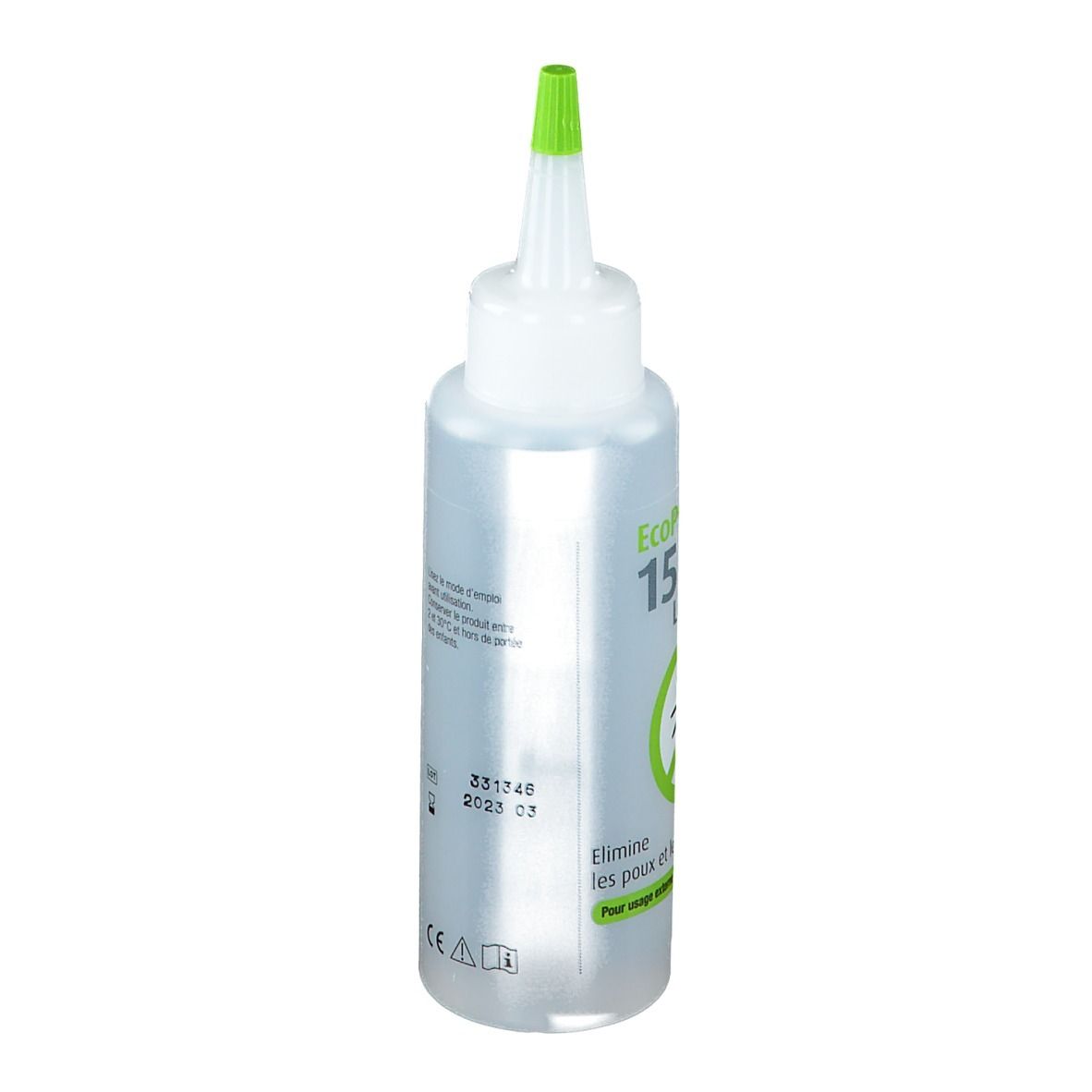 EcoPrioderm Lotion contre les poux 15 minutes