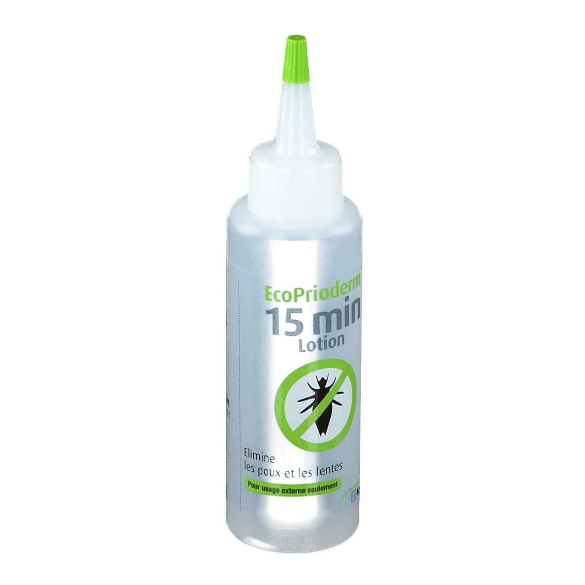 EcoPrioderm Lotion contre les poux 15 minutes