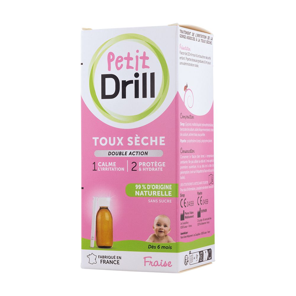 Pierre Fabre Petit Drill sirop toux sèche pour nourrissons