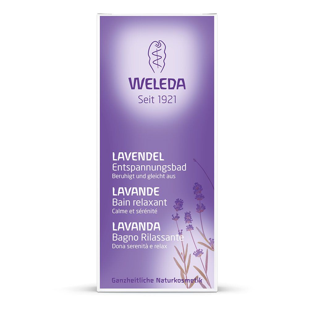 Weleda bain relaxant non moussant lavande