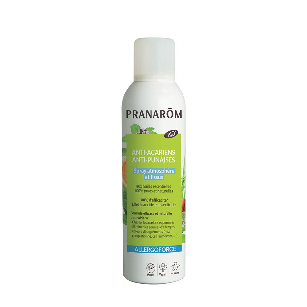 Pranarom Allergoforce spray environnement anti-acariens