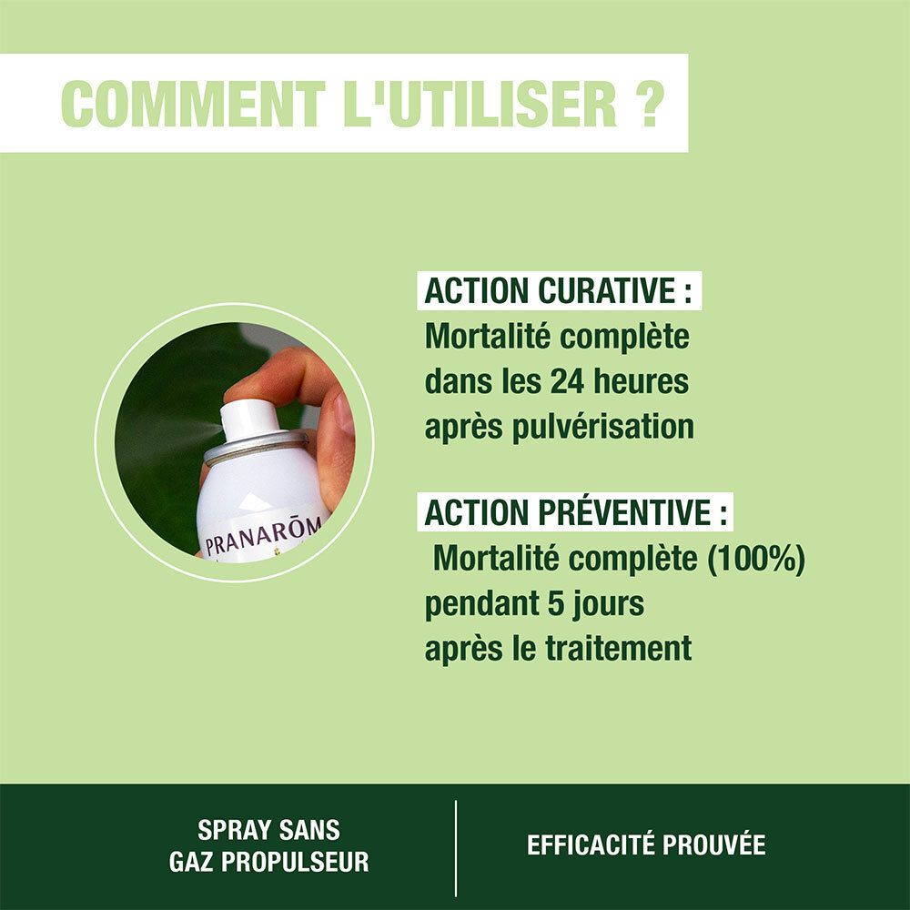 Pranarom Allergoforce spray environnement anti-acariens