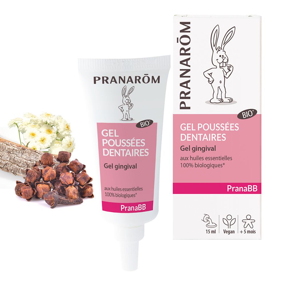 Pranarom PranaBB gel gingival poussée dentaire