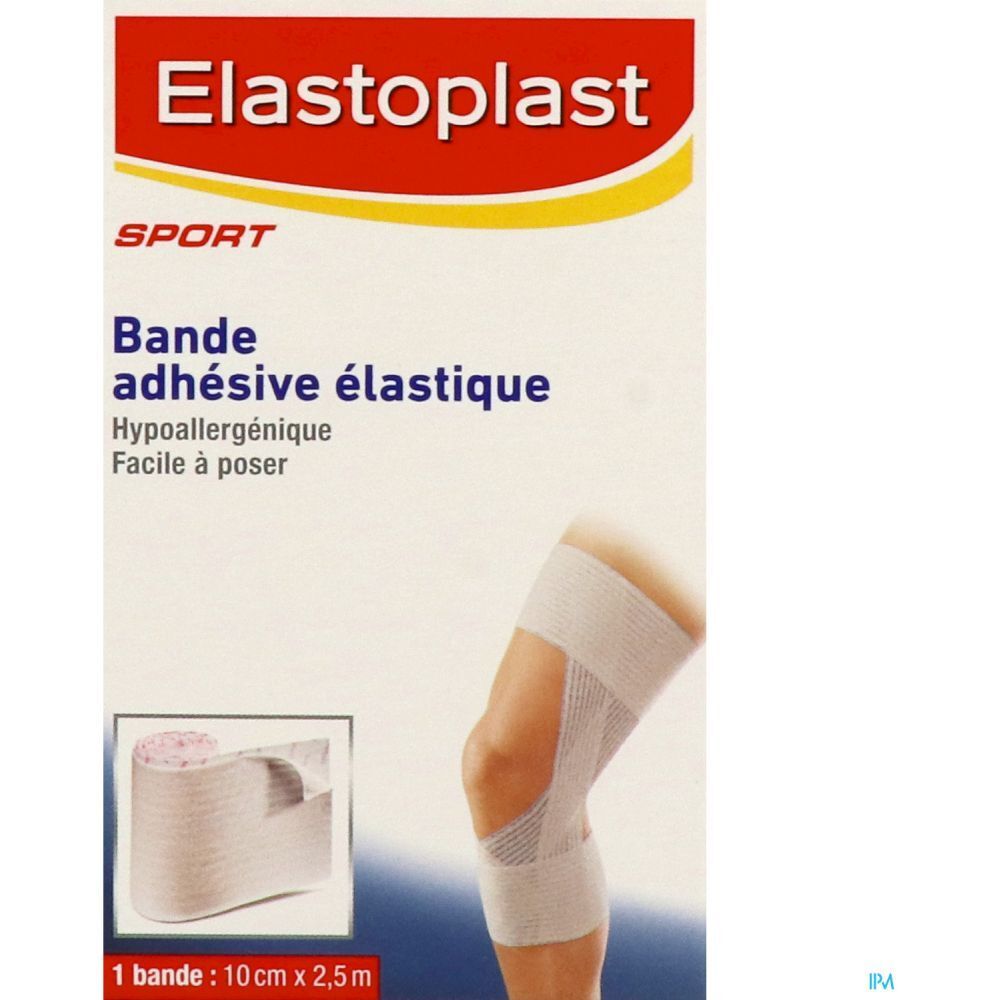 Elastoplast® Sport Bande adhésive élastique 2,5 m x 10 cm Genou
