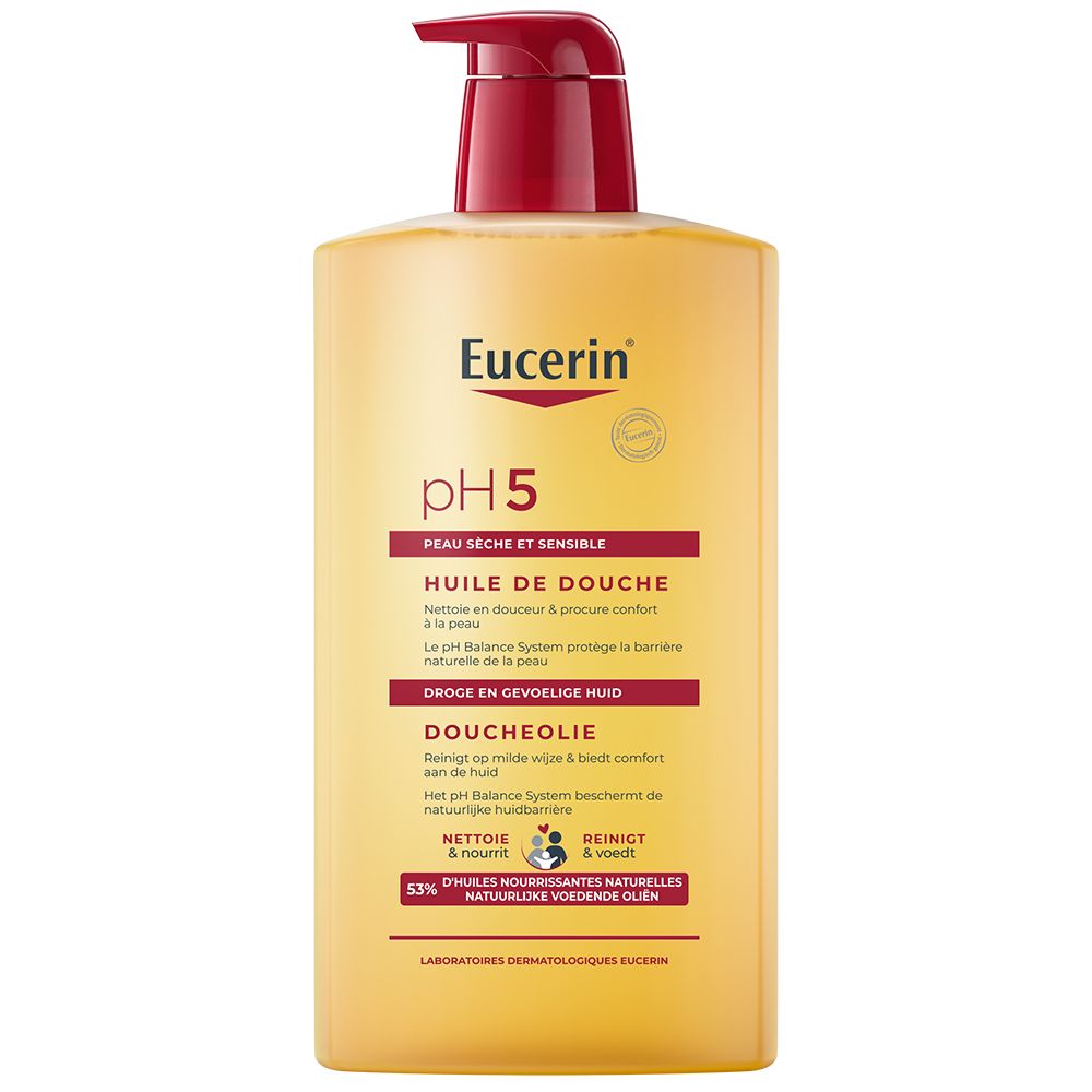 Eucerin® pH5 huile de douche peaux sensibles