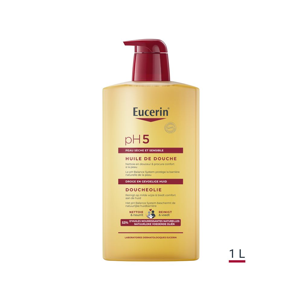 Eucerin® pH5 huile de douche peaux sensibles
