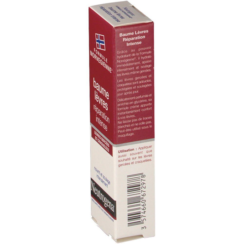 Neutrogena® baume lèvres réparation intense