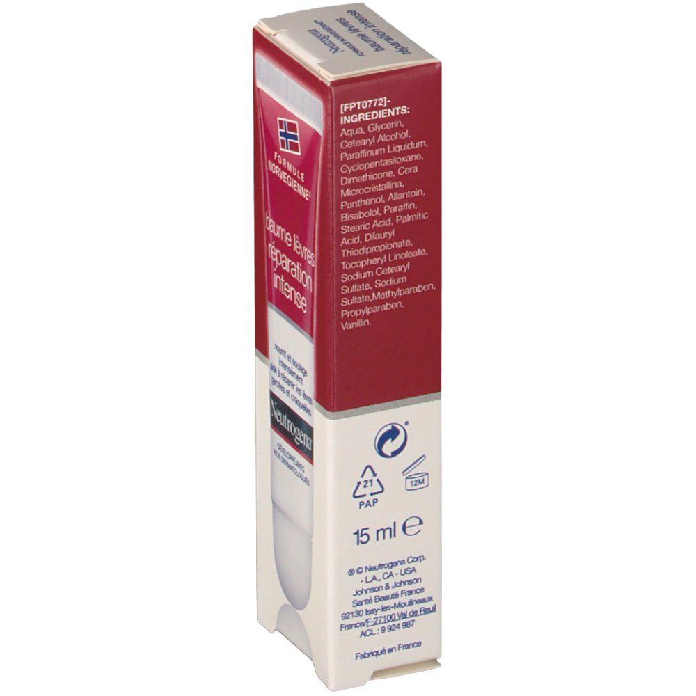 Neutrogena® baume lèvres réparation intense