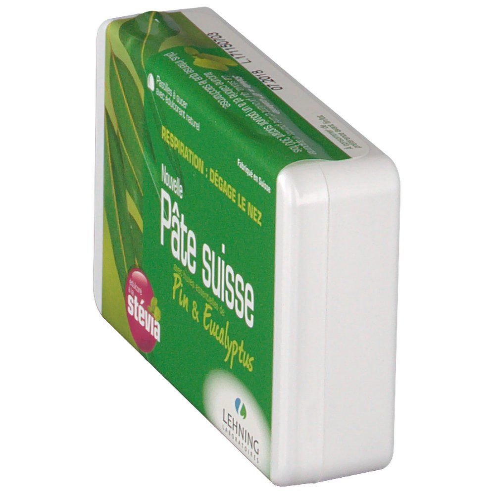 Lehning pâte suisse pastilles sans sucre