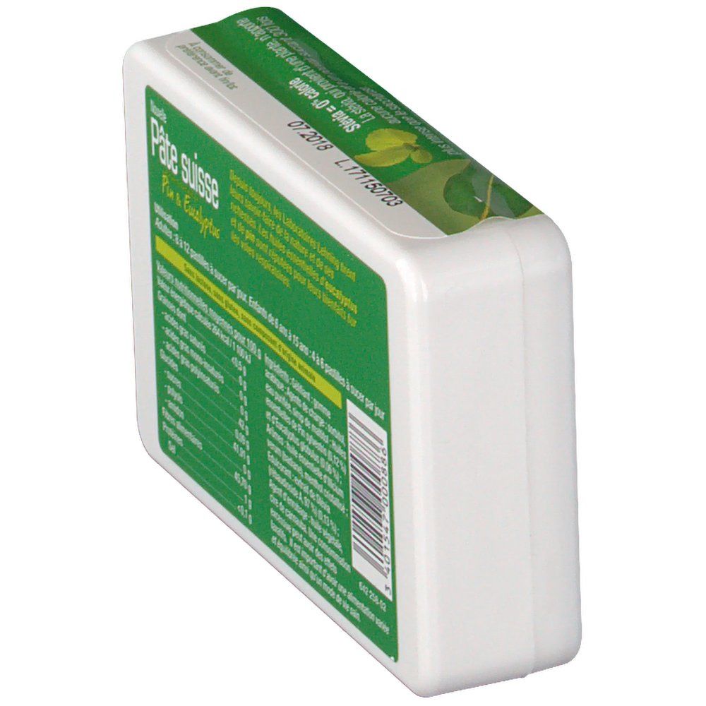 Lehning pâte suisse pastilles sans sucre