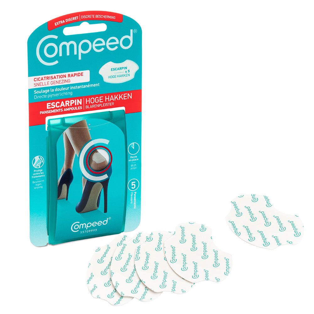 Compeed® - Pansements Ampoules Talons Escarpins x5