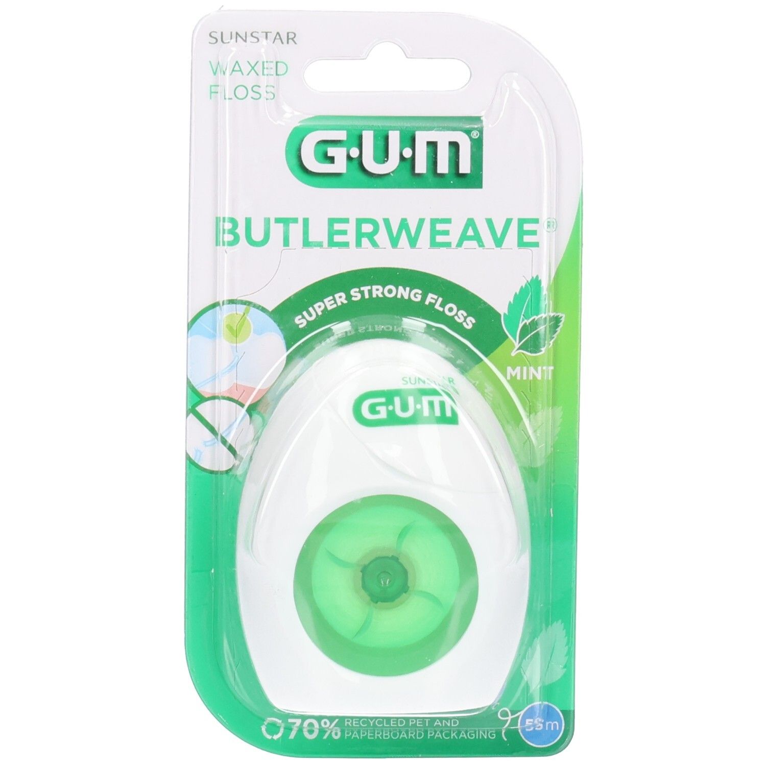 Fil Dentaire GUM Menthe – Butlerweave, Neuf Dans Son Emballage, Fabriqué En Allemagne