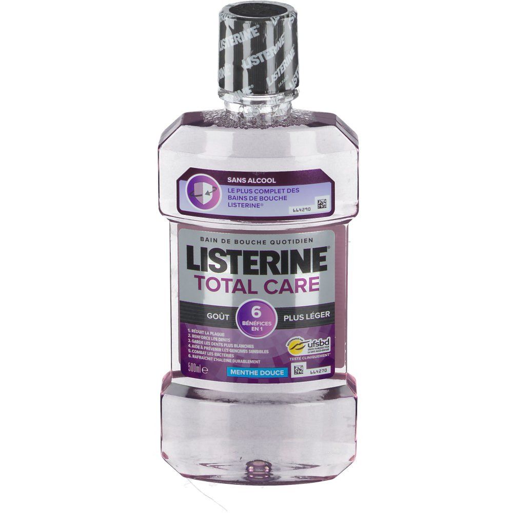 Listerine® Total care zero bain de bouche sans alcool