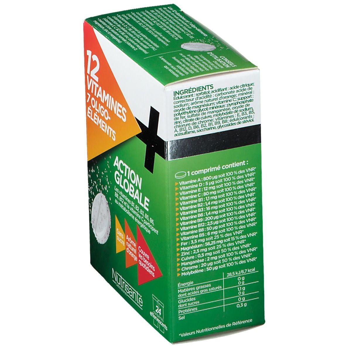 Nutrisanté multivitaminé + oligoélément