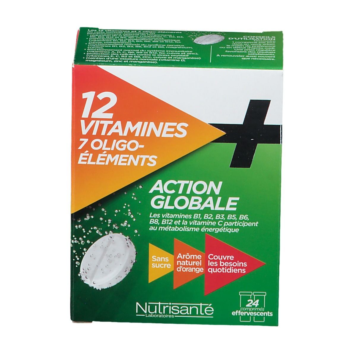 Nutrisanté multivitaminé + oligoélément