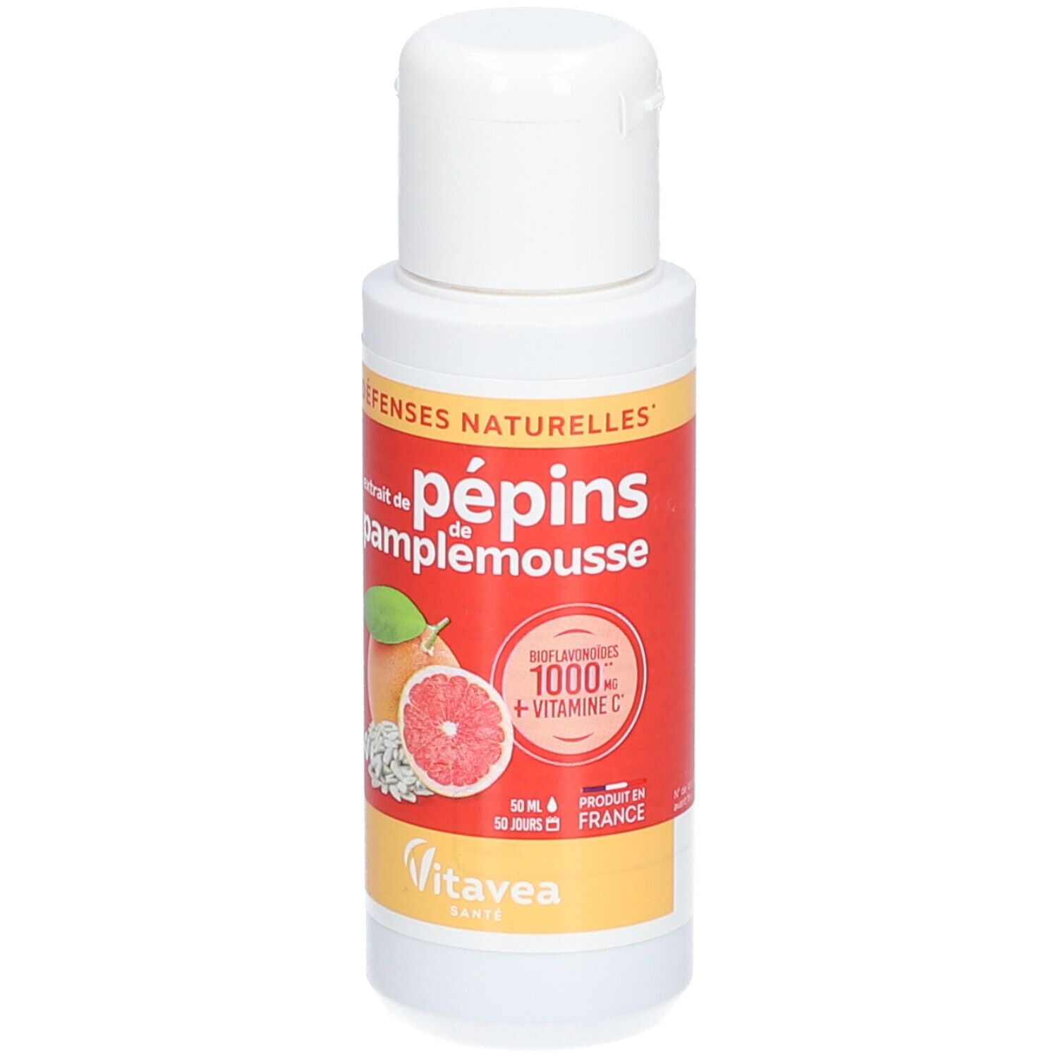 EXTRAIT DE PEPINS DE PAMPLEMOUSSE - 50 ml