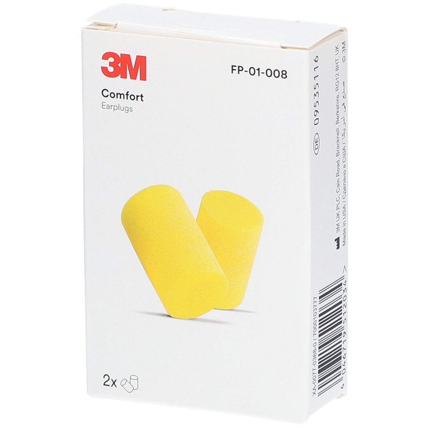 3M™ Earfit™ bouchons d'oreille à usage unique 4 pc(s) - Redcare Pharmacie