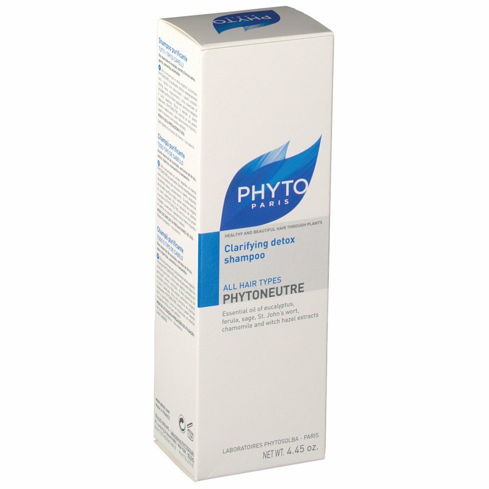 PHYTO PHYTONEUTRE Shampooing Détoxifiant