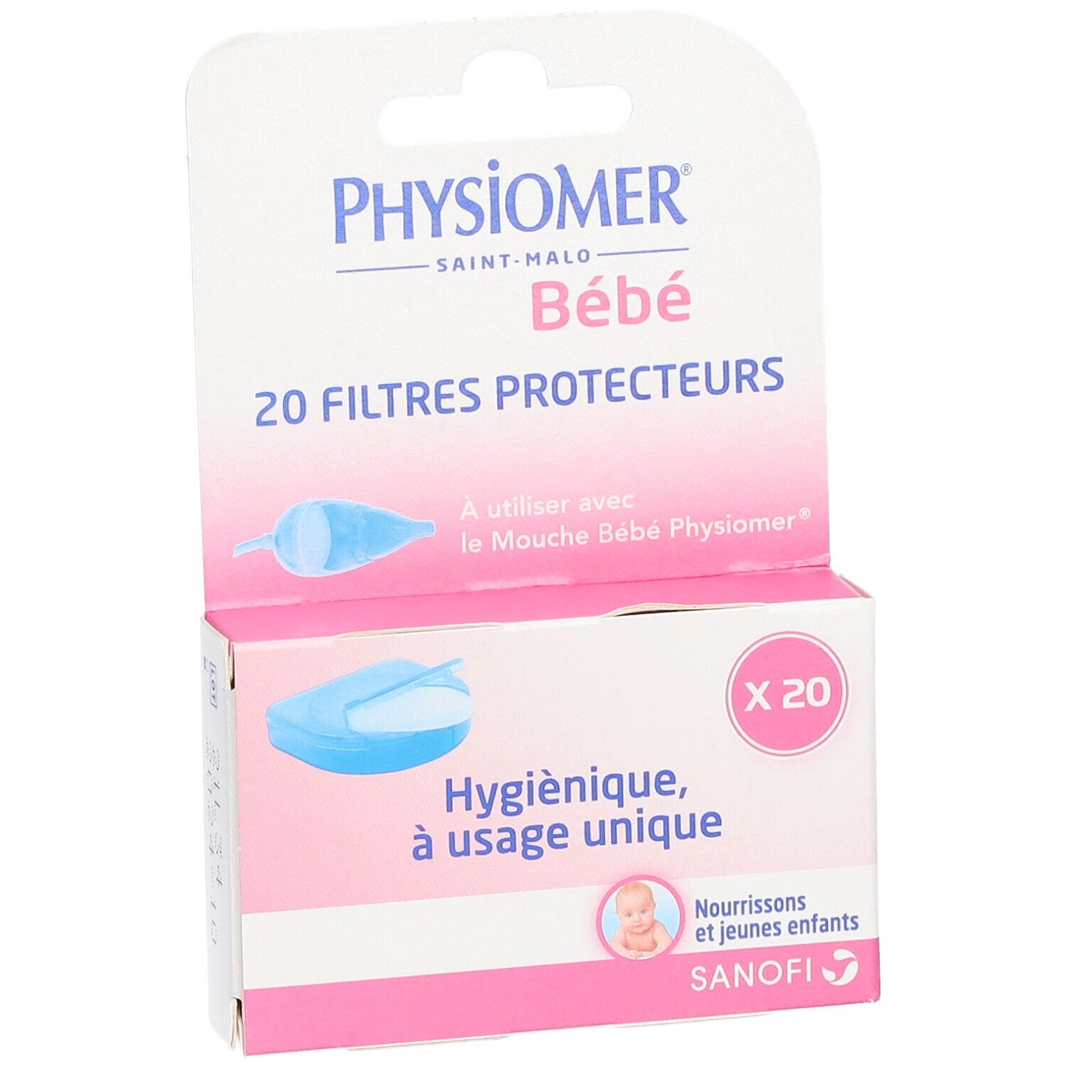 Physiomer filtre pour mouche bébé