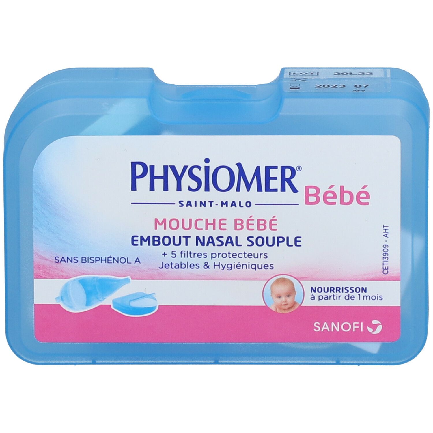 Physiomer mouche bébé + 5 filtres